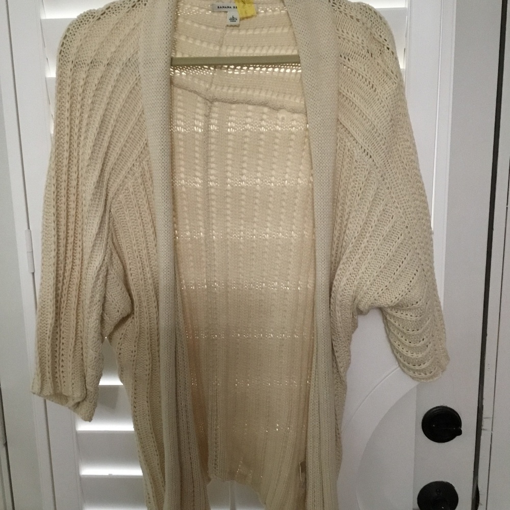 Banana Republic open Cardigan
